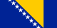 Bandeira Bósnia-Herzegovina