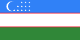Bandeira Uzbequistão